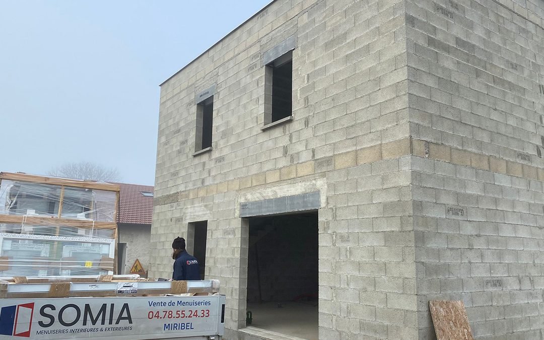 Construction de villas à Colombier-Saugnieu